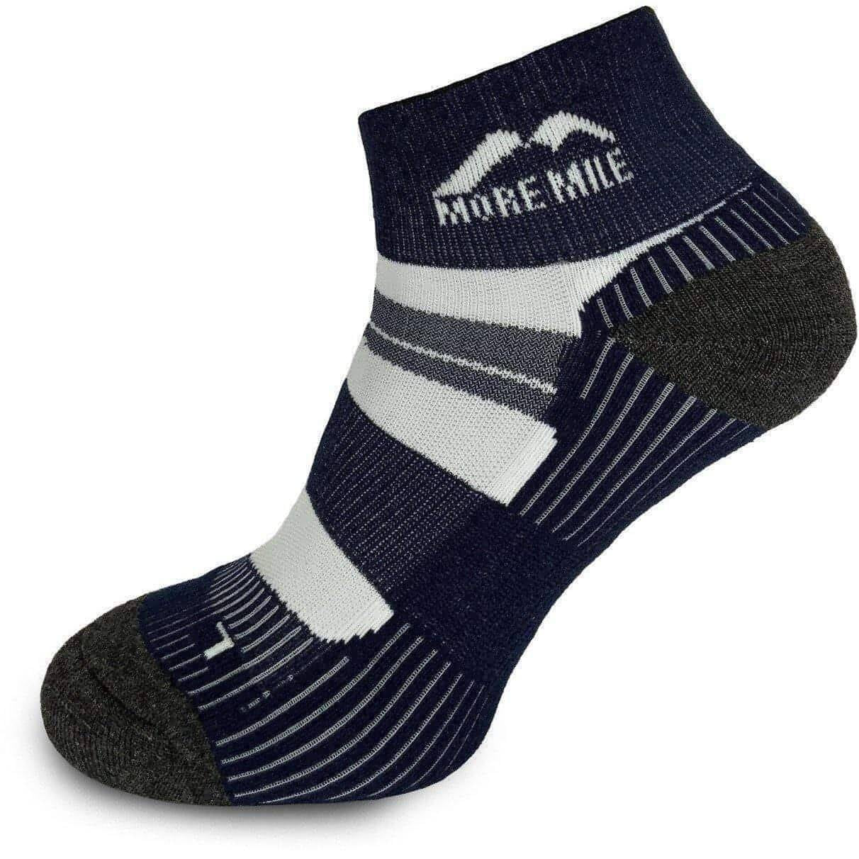 More Mile Womens Endurance 5 Pack Coolmax Cushioned Running Ankle Socks